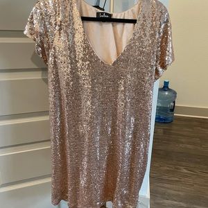 Lulus sequin dress